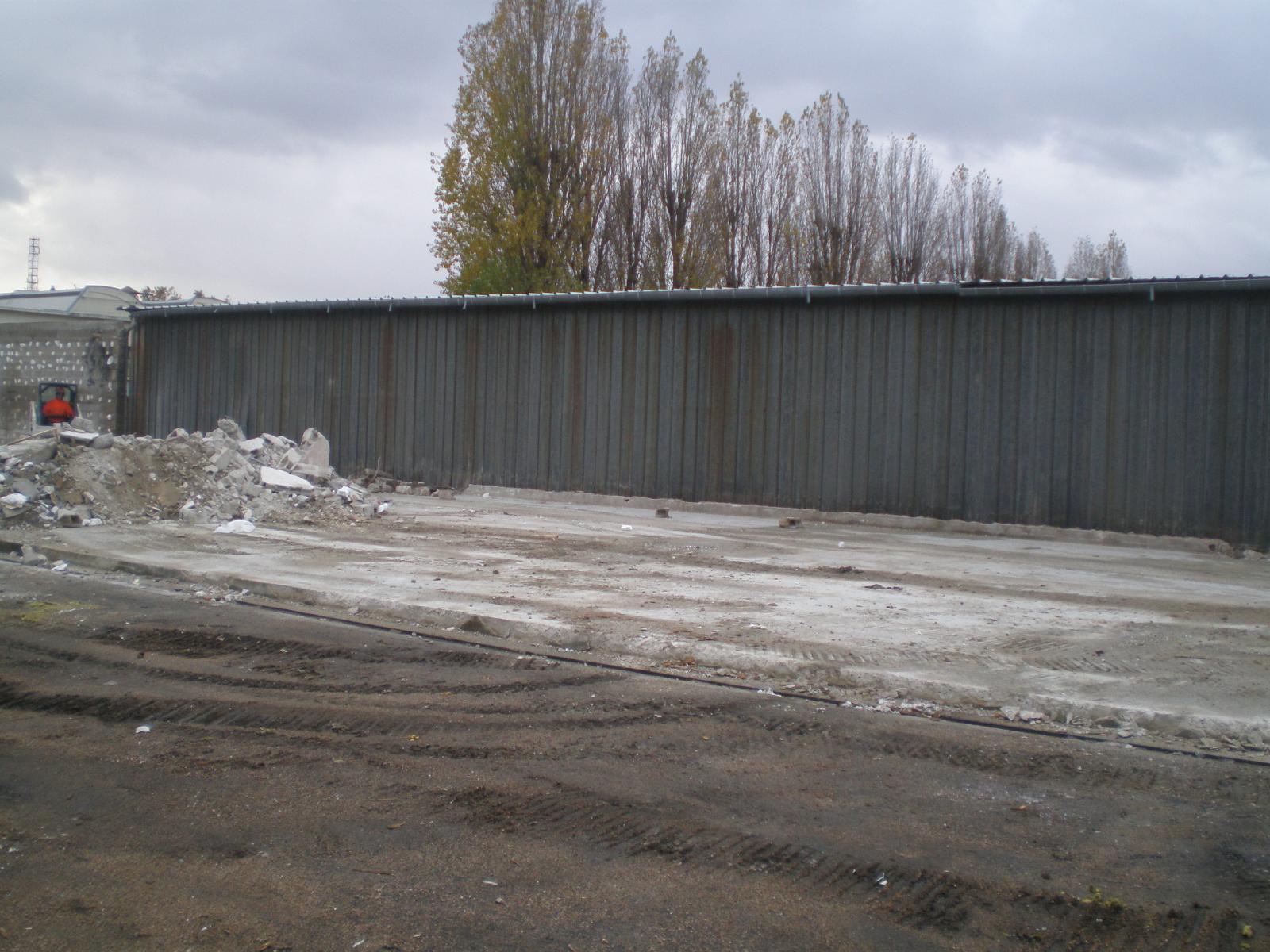 palissade après travaux
