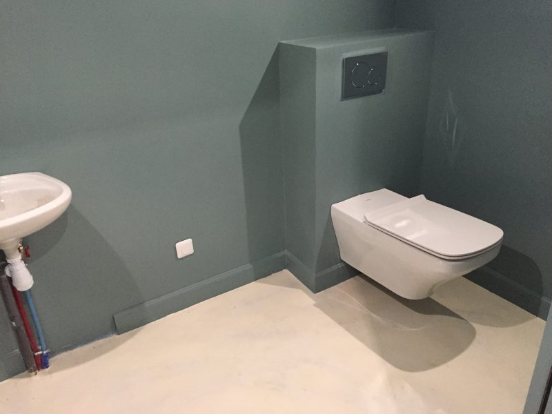 Toilette suspendu